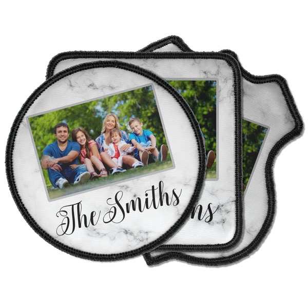 Custom Family Photo and Name Iron on Patches