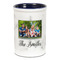 Family Photo and Name Pencil Holder - Blue