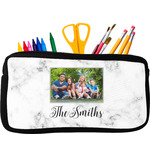 Family Photo and Name Neoprene Pencil Case