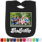 Family Photo and Name Personalized Black Bib