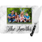 Family Photo and Name Personalized Glass Cutting Board