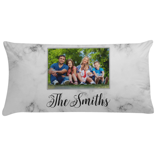 Custom Family Photo and Name Pillow Case - King