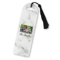 Family Photo and Name Plastic Bookmark