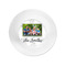 Family Photo and Name Plastic Party Appetizer & Dessert Plates - Approval