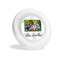 Family Photo and Name Plastic Party Appetizer & Dessert Plates - 6"