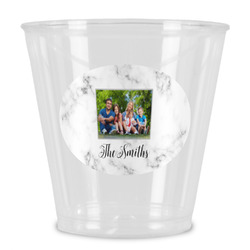 Family Photo and Name Plastic Shot Glass