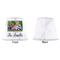 Family Photo and Name Poly Film Empire Lampshade - Approval