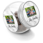 Family Photo and Name Puppy Treat Jar