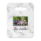 Family Photo and Name Rectangle Trivet with Handle - FRONT