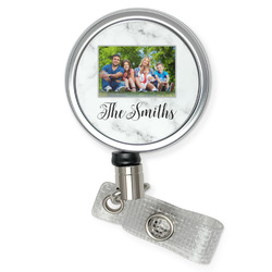 Family Photo and Name Retractable Badge Reel