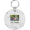 Family Photo and Name Round Keychain (Personalized)