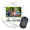 Family Photo and Name Round Mouse Pad - LIFESTYLE 1