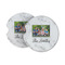 Family Photo and Name Sandstone Car Coasters - Set of 2 - Parent/Main