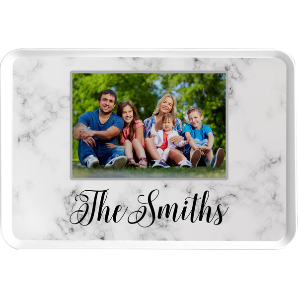 Custom Family Photo and Name Serving Tray