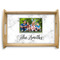 Family Photo and Name Serving Tray Wood Small - Main