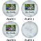 Family Photo and Name Set of Lunch / Dinner Plates (Approval)