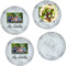 Family Photo and Name Set of Lunch / Dinner Plates