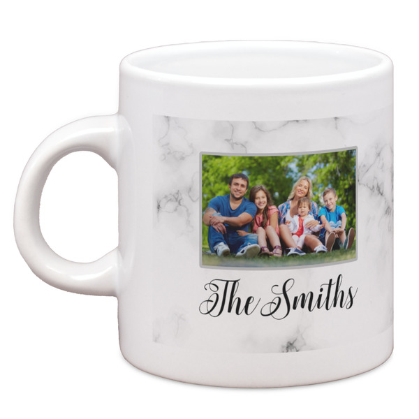 Custom Family Photo and Name Espresso Cup