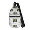 Family Photo and Name Sling Bag - Front View