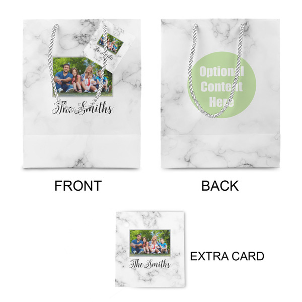 Family Photo and Name Small Gift Bag - Approval
