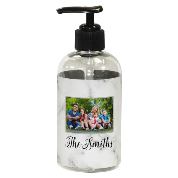Family Photo and Name Small Soap/Lotion Bottle