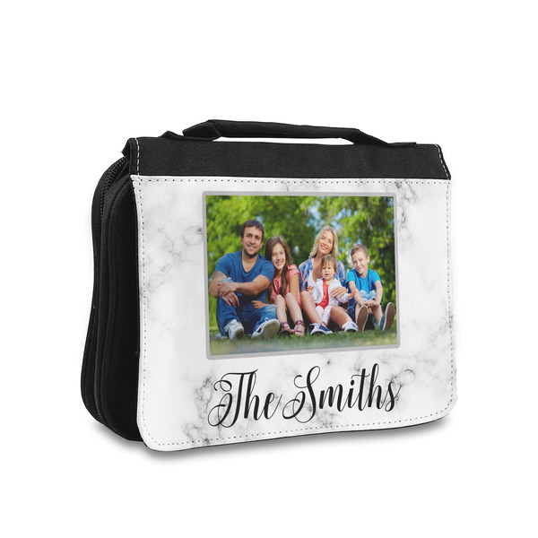 Custom Family Photo and Name Toiletry Bag - Small