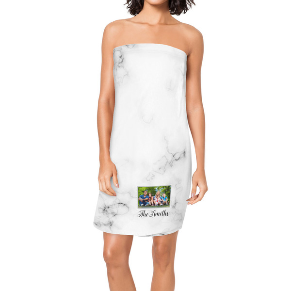 Custom Family Photo and Name Spa / Bath Wrap