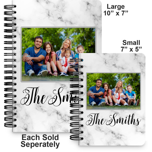 Family Photo and Name Spiral Journal - Comparison