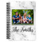 Family Photo and Name Spiral Notebook - 7" x 10"