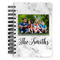 Family Photo and Name Spiral Journal Small - Front View
