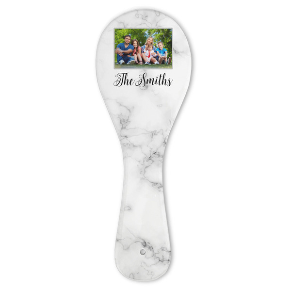 Custom Family Photo and Name Ceramic Spoon Rest