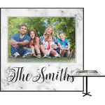 Family Photo and Name Square Table Top - 24"