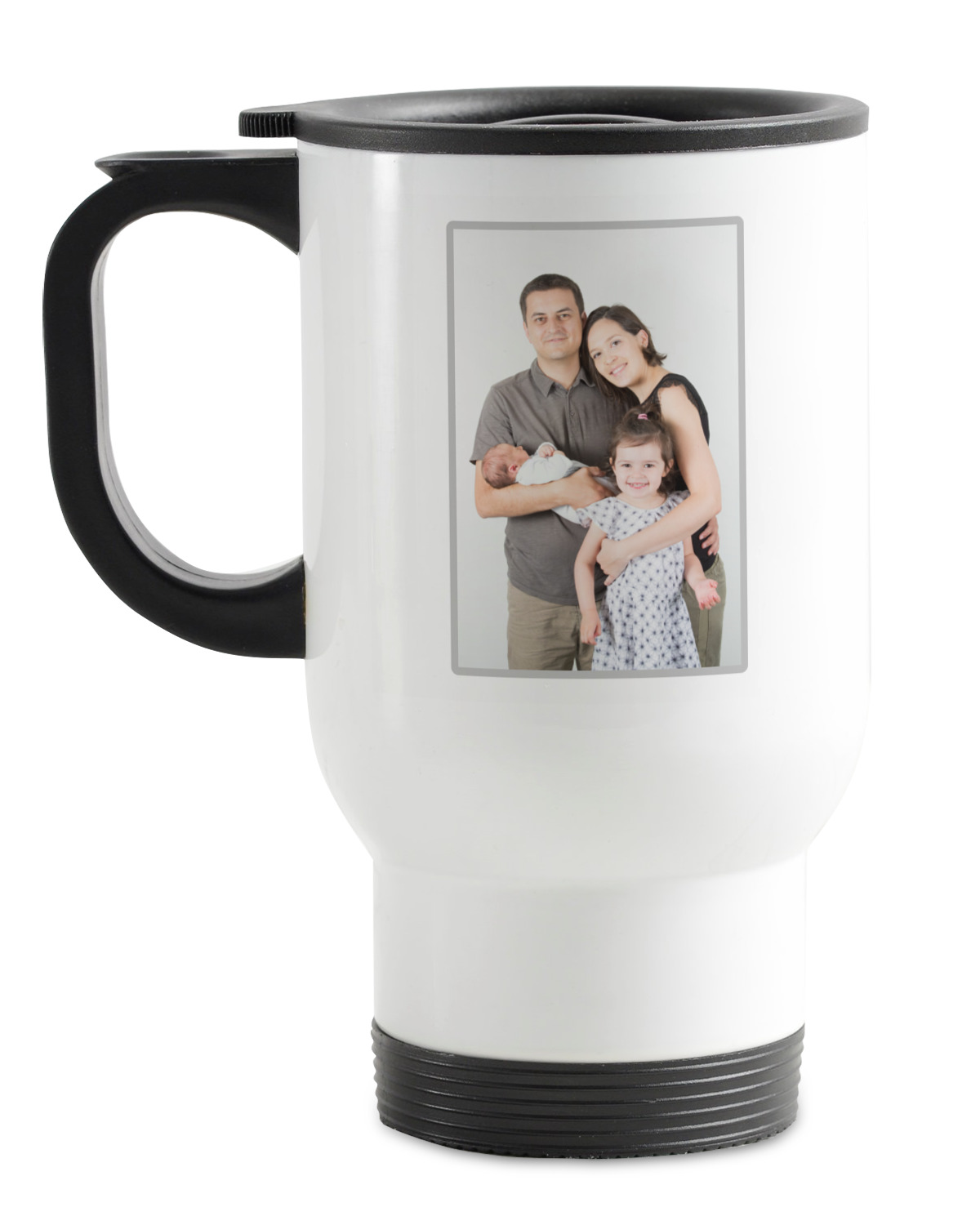 https://www.youcustomizeit.com/common/MAKE/6059717/Family-Photo-and-Name-Stainless-Steel-Travel-Mug-with-Handle-Front.jpg?lm=1686251563
