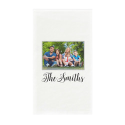 Family Photo and Name Guest Towels - Full Color - Standard