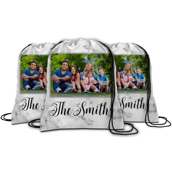 Family Photo and Name String Backpack - MAIN