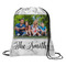 Family Photo and Name String Backpack