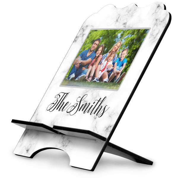 Custom Family Photo and Name Stylized Tablet Stand