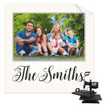 Family Photo and Name Sublimation Transfer