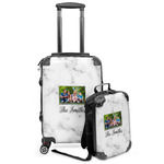 Family Photo and Name Kids 2-Piece Luggage Set - Suitcase & Backpack