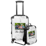 Family Photo and Name Kids 2-Piece Luggage Set - Suitcase & Backpack