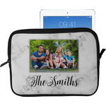 Family Photo and Name Tablet Case / Sleeve - Large