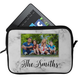 Family Photo and Name Tablet Case / Sleeve - Small