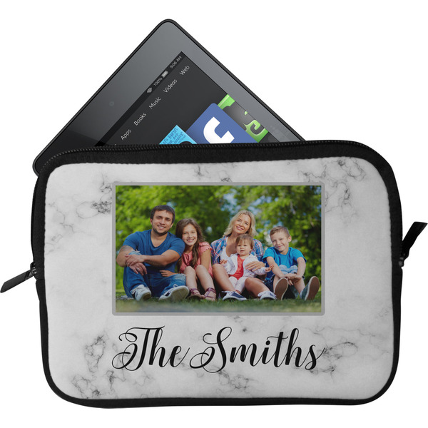 Custom Family Photo and Name Tablet Case / Sleeve - Small