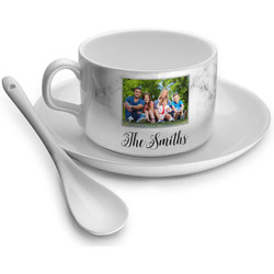 Family Photo and Name Tea Cup - Single