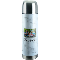 Family Photo and Name Stainless Steel Thermos