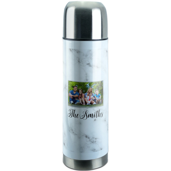 Custom Family Photo and Name Stainless Steel Thermos