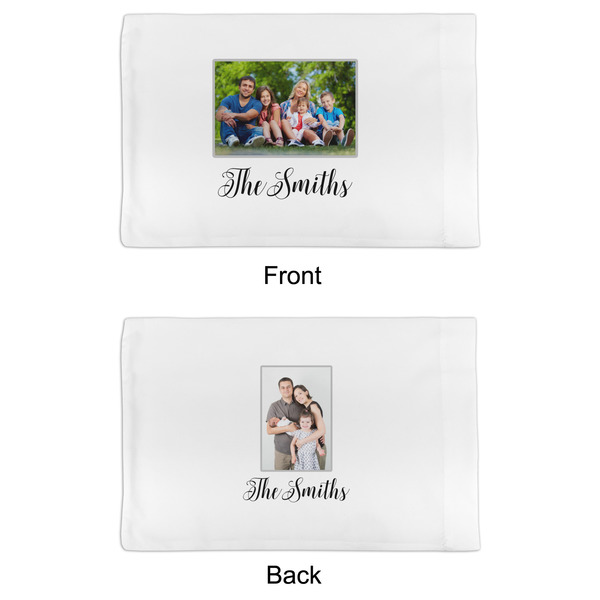 Family Photo and Name Toddler Pillow Case - APPROVAL (partial print)