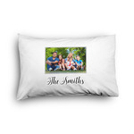 Family Photo and Name Pillow Case - Toddler - Graphic