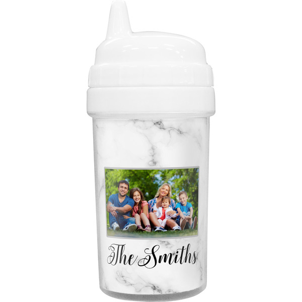 Custom Family Photo and Name Toddler Sippy Cup