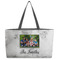 Family Photo and Name Tote w/Black Handles - Front View